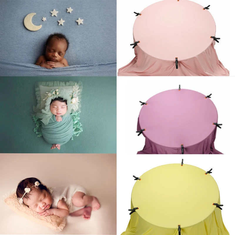 Baby Swaddle Blanket - 150X170 CM Newborn Photography Props Backdrop