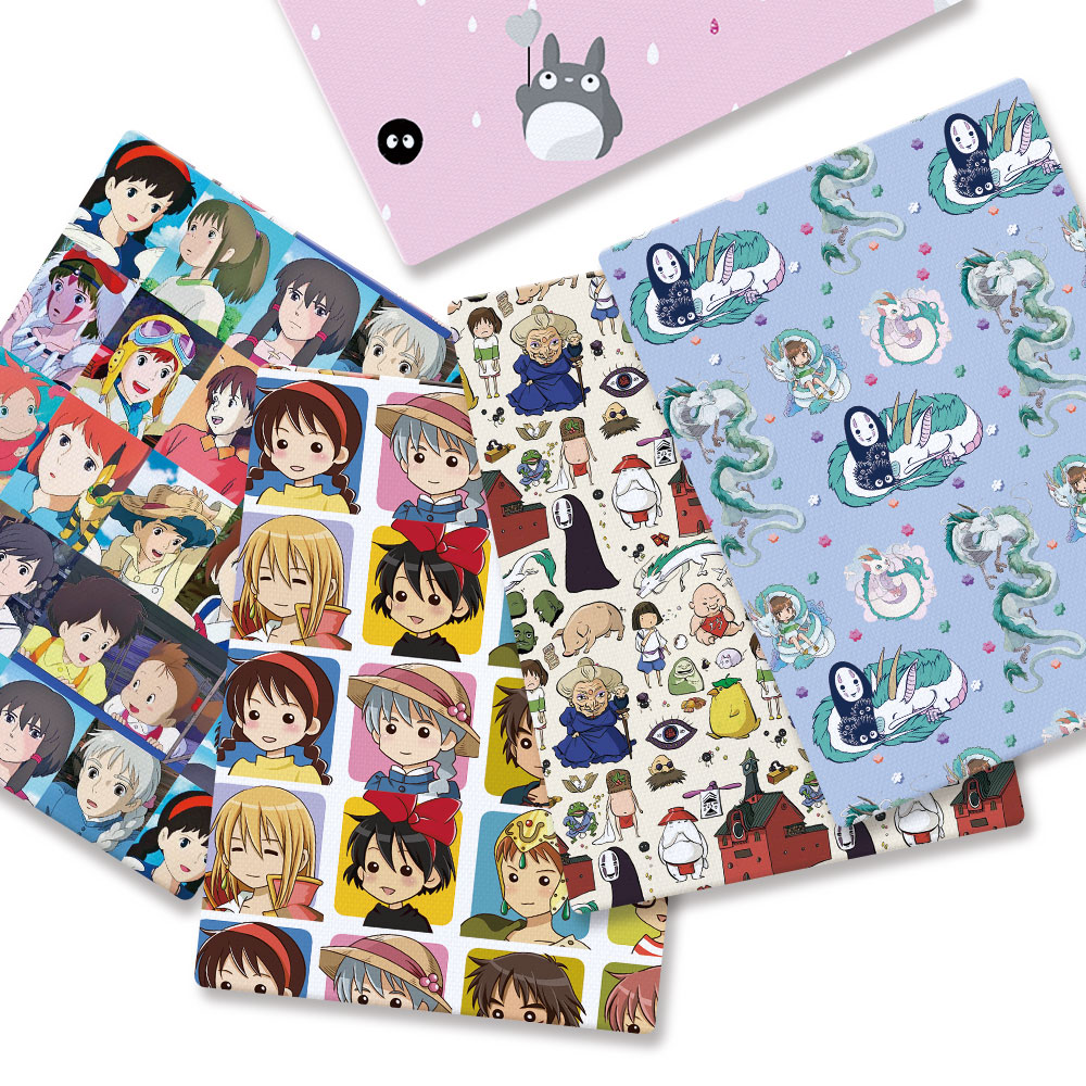 Baby Products Japan - Cartoon Fabric Hot DIY140*50cm Handmade Sewing