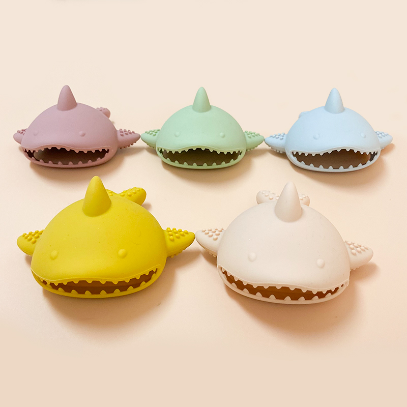 1pcs Silicone Shark Baby Brace - đánh giá và giá Baby Products Photos