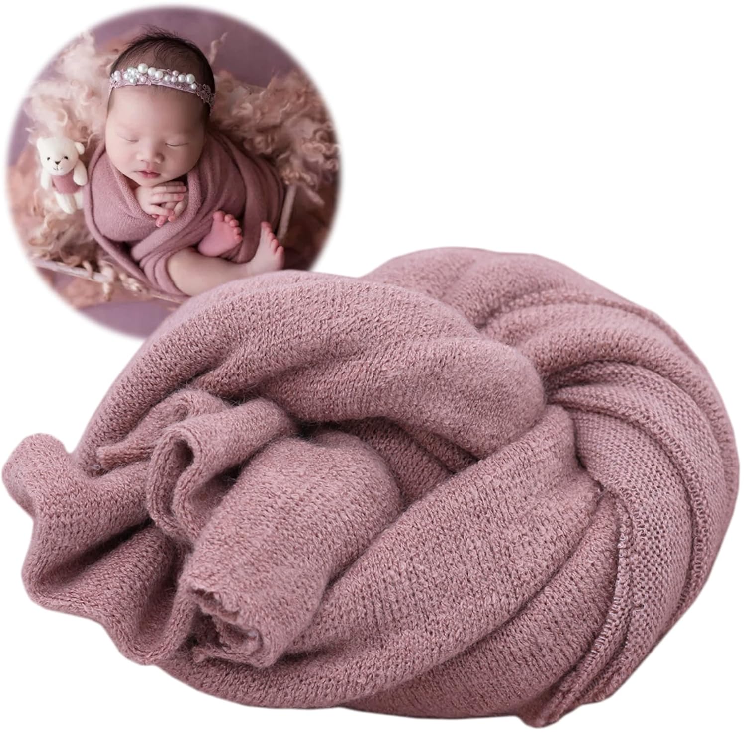 Newborn Photography Props Wrap - đánh giá và giá Baby Swaddle Blanket