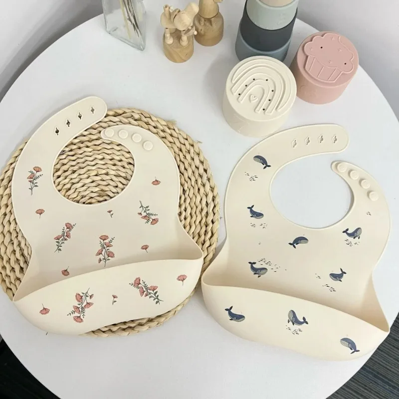 Suit Cute Feeding Bib, Food Bi - đánh giá và giá Silicone Baby Bibs