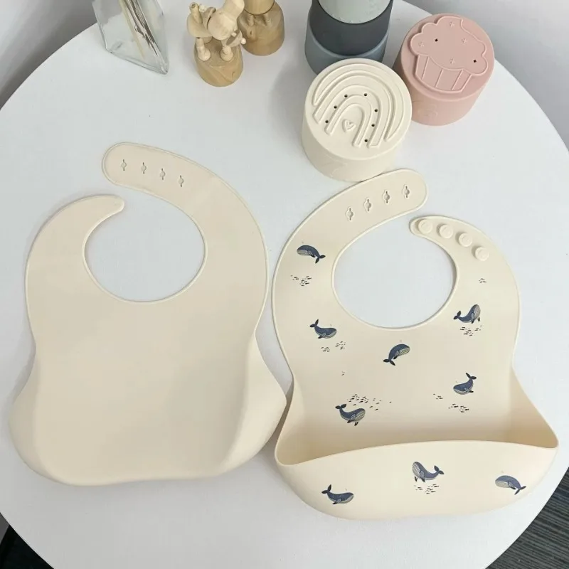 Suit Cute Feeding Bib, Food Bi - đánh giá và giá Silicone Baby Bibs