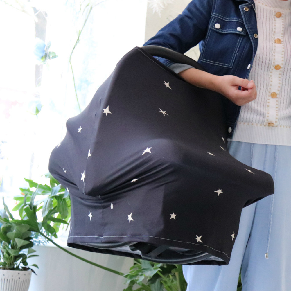 Star Sky Pattern Nursing Cover - đánh giá và giá Infant Car Seat Cover