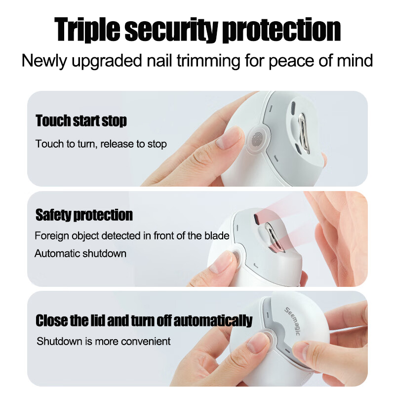 Seemagic Fully Automatic Elect - đánh giá và giá Baby Nail Trimmer Electric