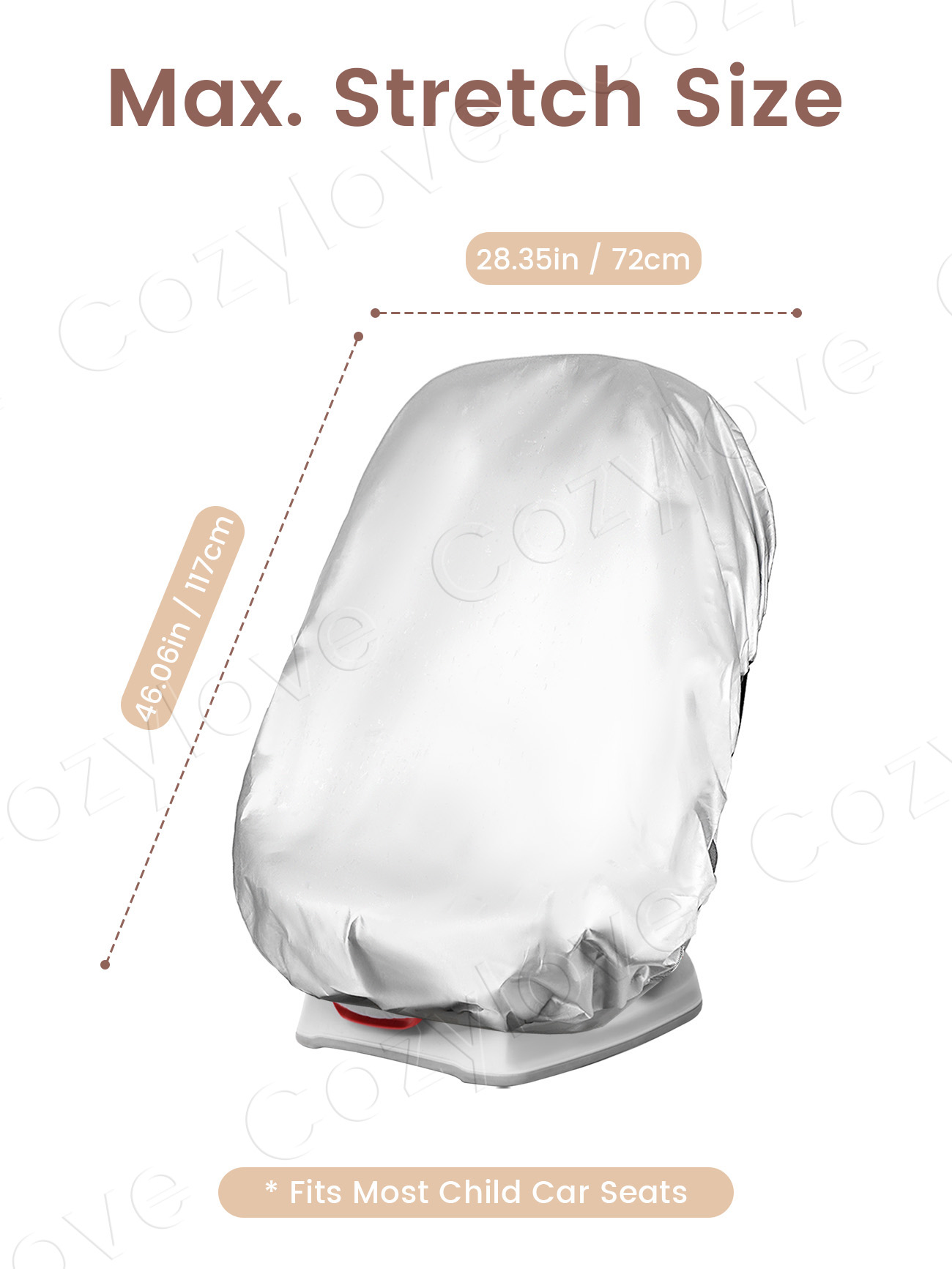 Universal Infant Car  Seat Sun - đánh giá và giá Infant Car Seat Cover