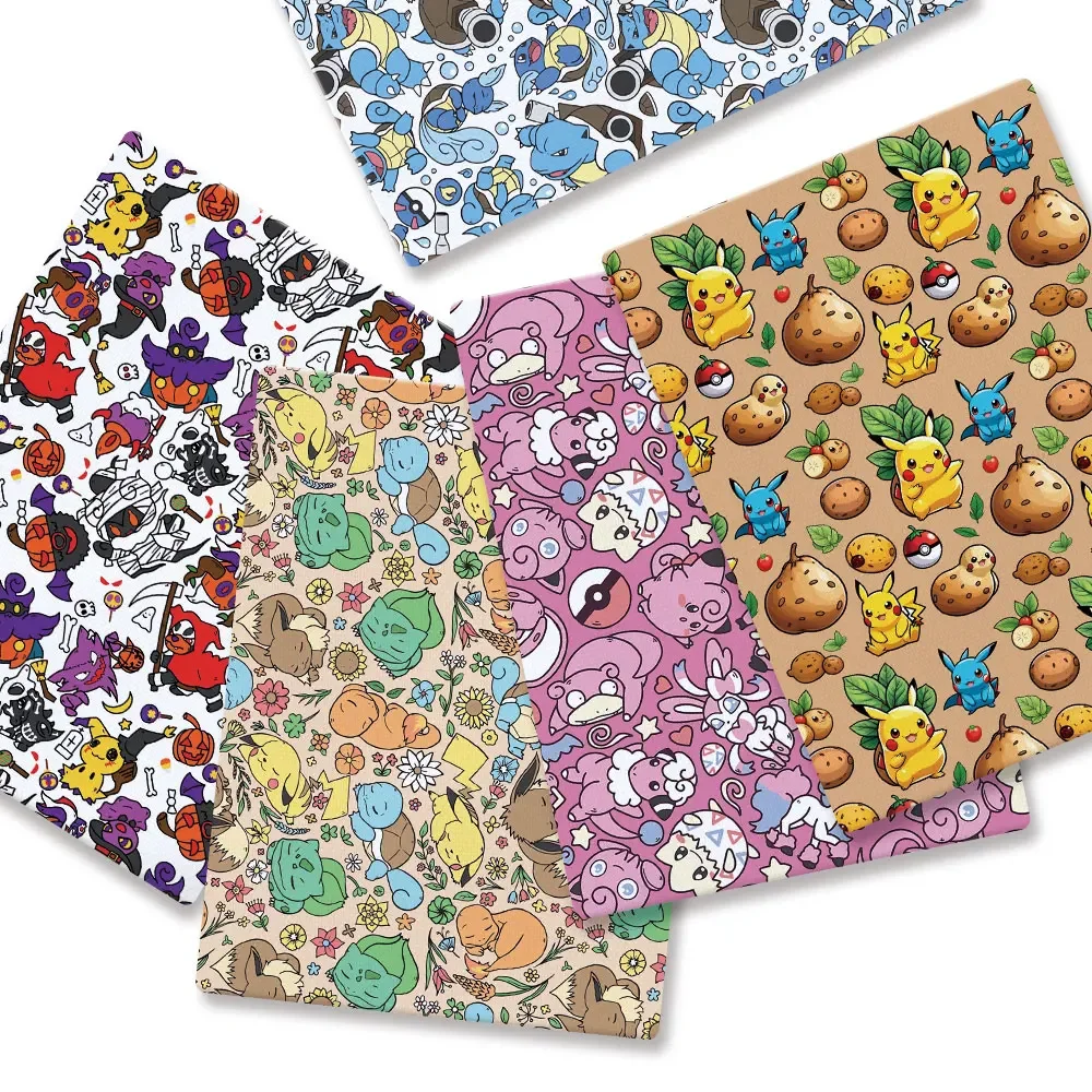 Pokemon Cartoon Fabric140*50cm - đánh giá và giá Baby Products Japan