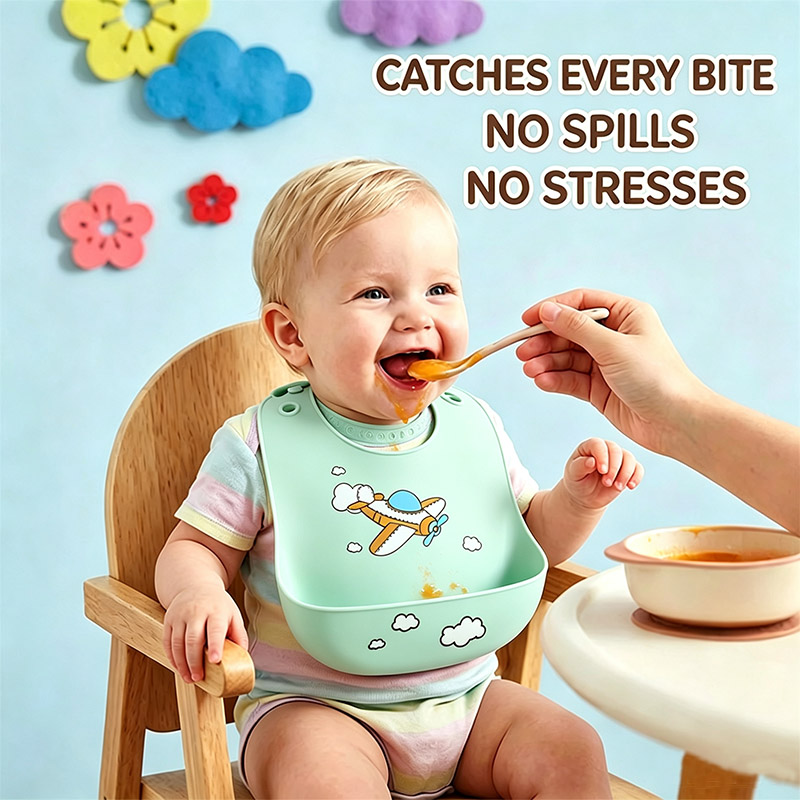 Silicone Baby Feeding Bib Wate - đánh giá và giá Silicone Baby Bibs
