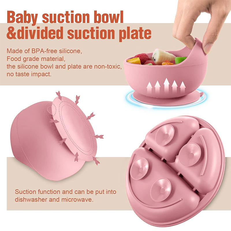 Children's silicone tableware  - đánh giá và giá Silicone Baby Bibs