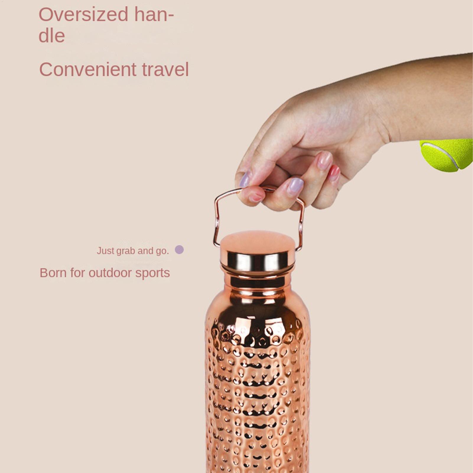 Pure Copper Water Bottle 800ml - đánh giá và giá Portable Bottle Warmer