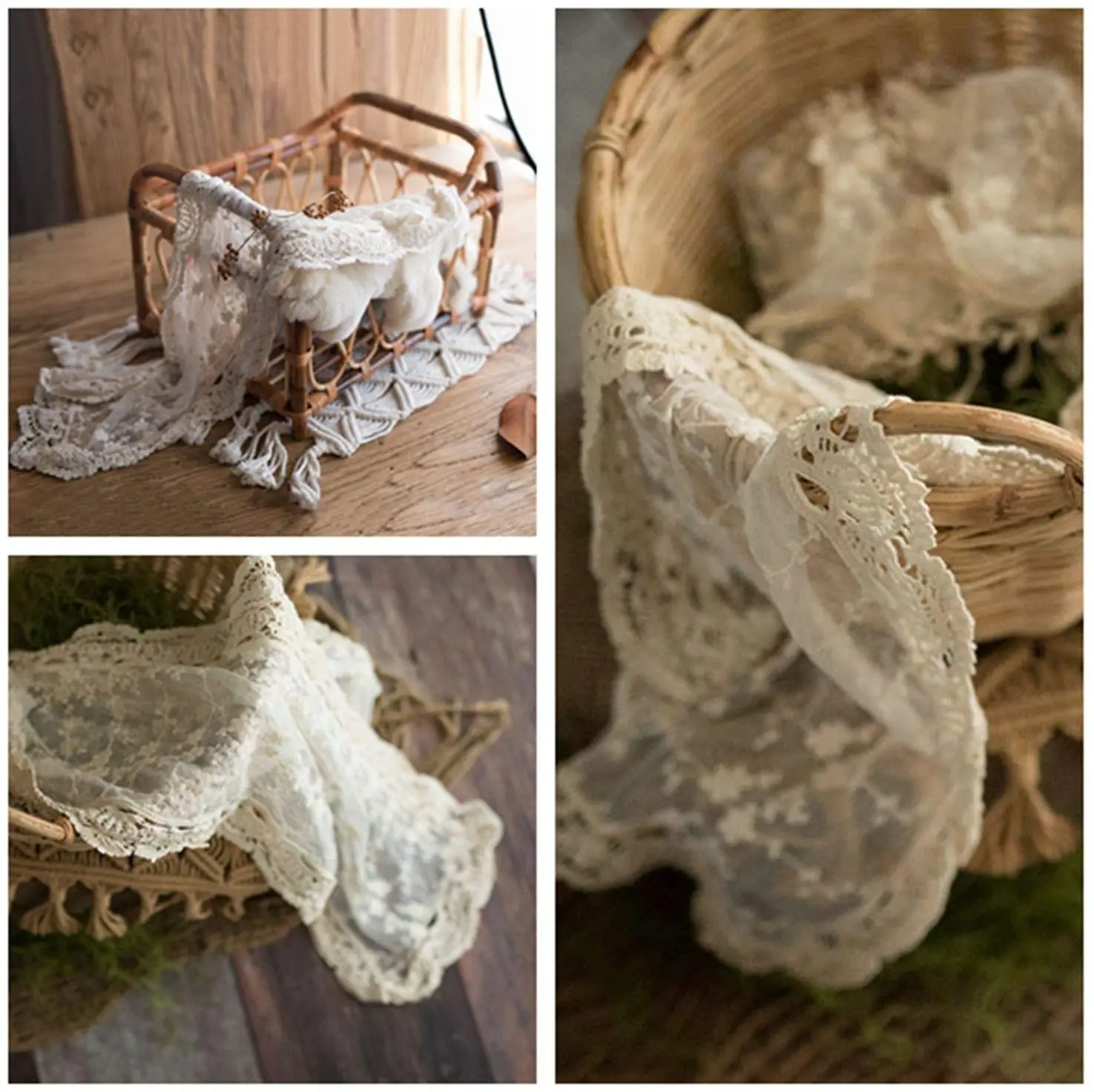 Newborn Photography Prop Lace  - đánh giá và giá Baby Products Photos