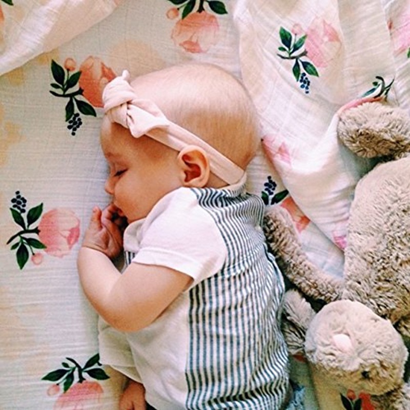 Rose 120x120cm 70% Bamboo 30%  - đánh giá và giá Baby Swaddle Blanket