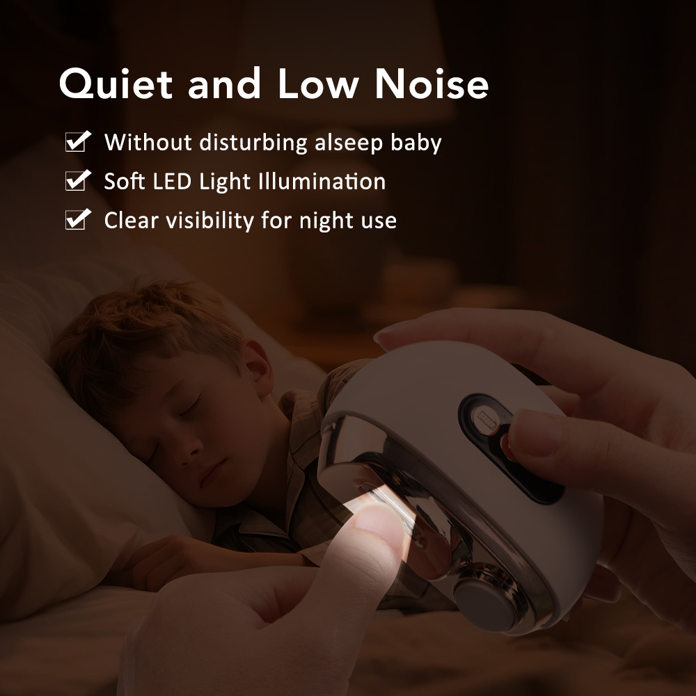 New Electric Nail Clipper Rech - đánh giá và giá Baby Nail Trimmer Electric