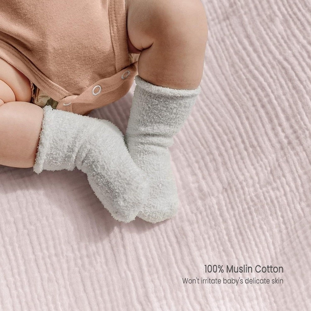 2PCS Breathable Cotton Diaper  - đánh giá và giá Diaper Changing Mat