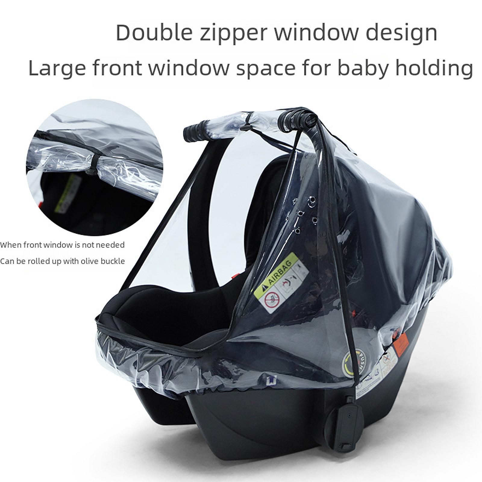 Portable Baby Car Seat Rain Co - đánh giá và giá Infant Car Seat Cover