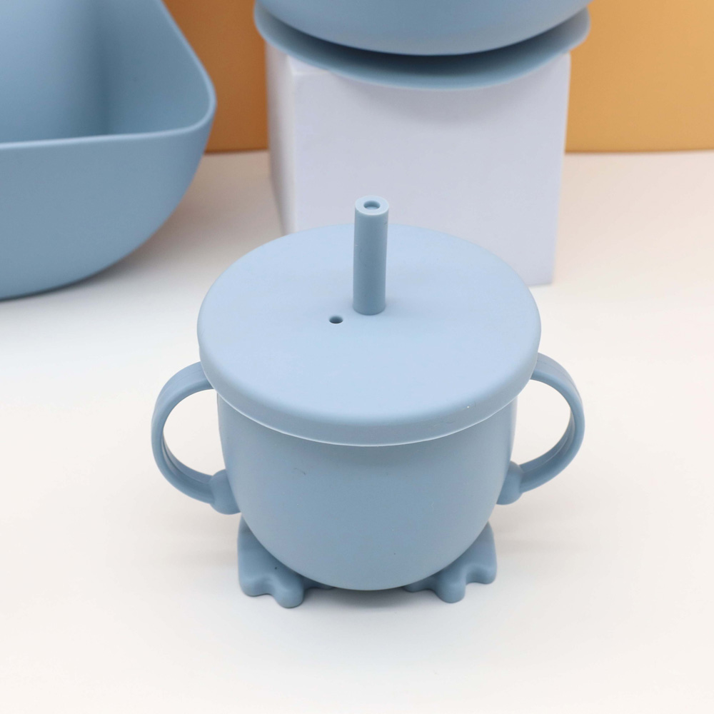 Hot baby food tableware set bi - đánh giá và giá Silicone Baby Bibs