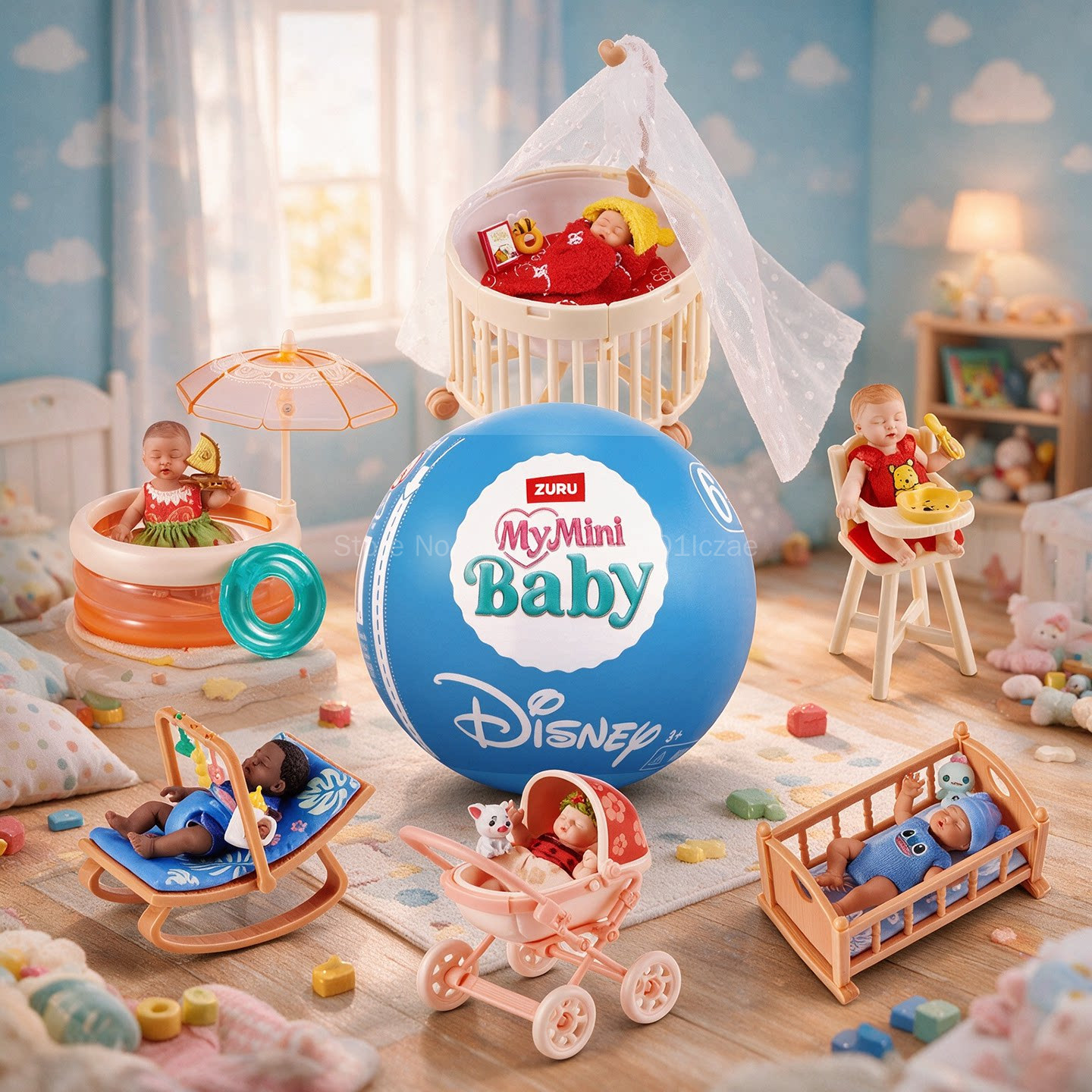ZURU Disney My Mini Baby Blind - đánh giá và giá Baby Products Packaging